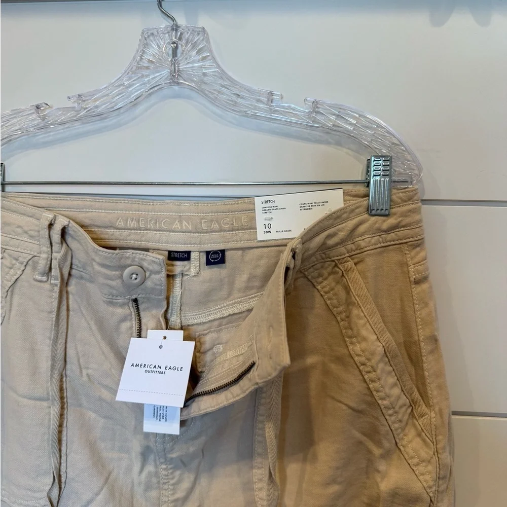 NWT American Eagle Low-Rise Maxi Skirt Dreamy Drape Line 10 / 30W